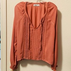 Hollister Peasant Blouse